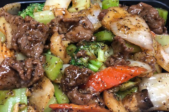 Beef in Black Pepper Sauce 黑椒牛肉